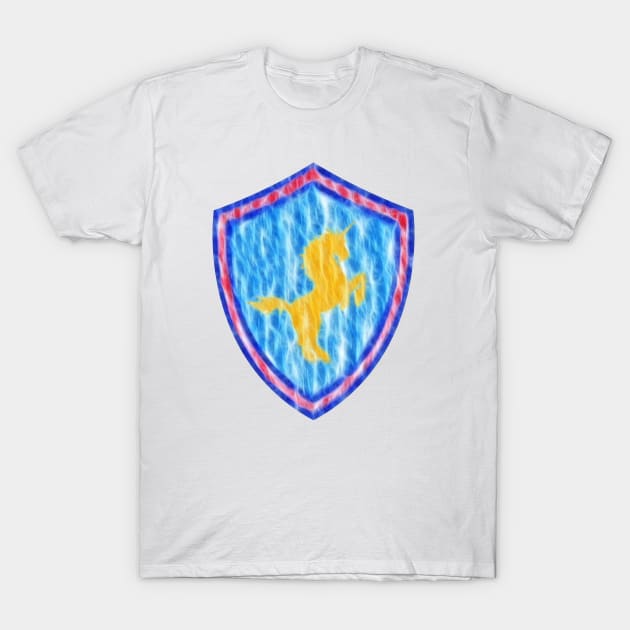 Shield of Unicorn T-Shirt by nnorbi